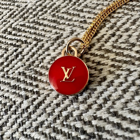 Vintage Louis Vuitton Zipper Pull Necklace - Picture 5 of 5